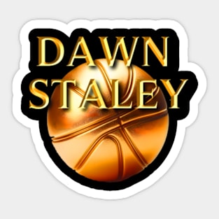 Dawn Staley: The Legendary Hoop Hero Comic Tee Sticker